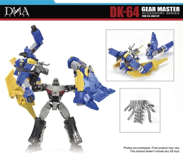 DK-64 Upgrade Kit for Transformers One SS Voyager Class Sentinel Prime | DNA Design