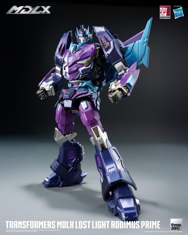 Lost Light Rodimus Prime SDCC 2025 Exclusive MDLX Scale Collectible Figure | Transformers: Lost Light | threezero