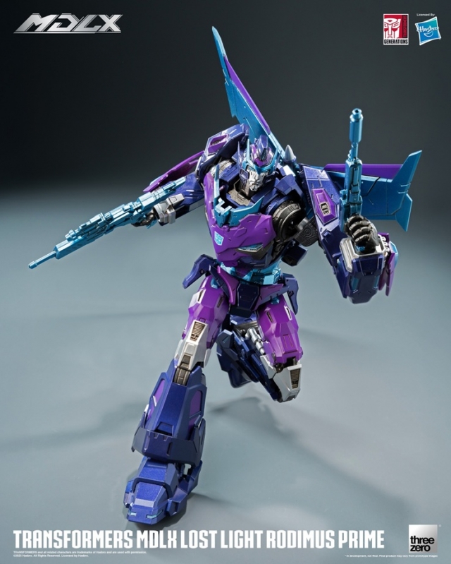 Lost Light Rodimus Prime SDCC 2025 Exclusive MDLX Scale Collectible Figure | Transformers: Lost Light | threezero