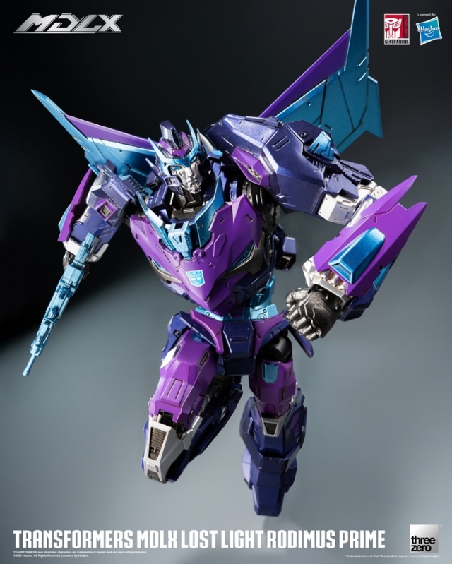 Lost Light Rodimus Prime SDCC 2025 Exclusive MDLX Scale Collectible Figure | Transformers: Lost Light | threezero