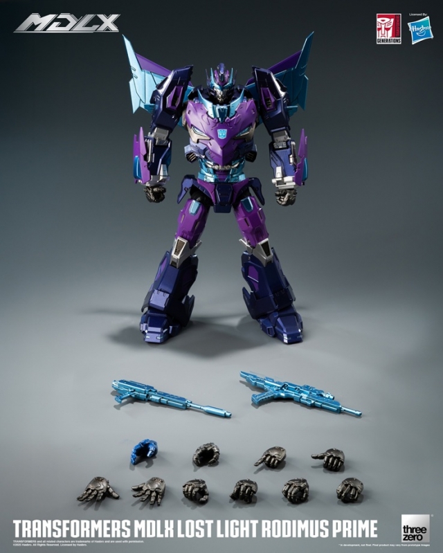 Lost Light Rodimus Prime SDCC 2025 Exclusive MDLX Scale Collectible Figure | Transformers: Lost Light | threezero