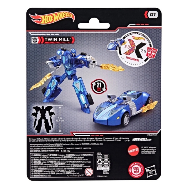 Twin Mill Deluxe Class | Transformers x Hot Wheels | Transformers Collaborative