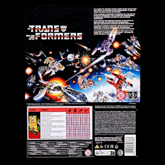 Transformers G1 Autobot Brawn | Transformers G1 Reissues