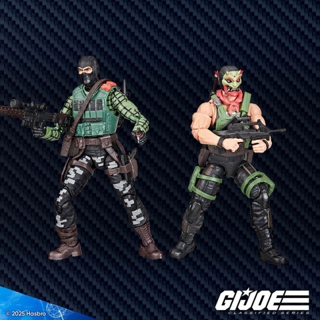 Nightforce Beach Head and Quick Kick Set of 2 6-Inch Scale | G.I. Joe Classified Series