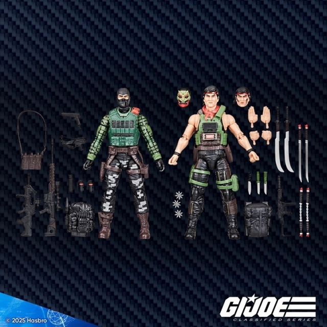 Nightforce Beach Head and Quick Kick Set of 2 6-Inch Scale | G.I. Joe Classified Series