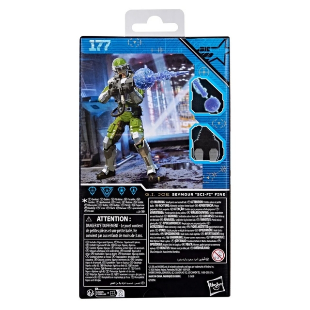 Seymour “Sci-Fi” Fine 6-Inch Scale | G.I. Joe Classified Series #177