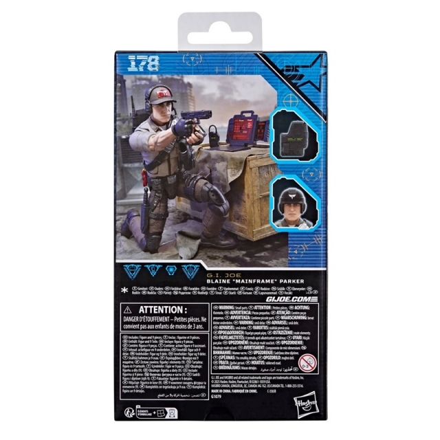 Blaine “Mainframe” Parker 6-Inch Scale | G.I. Joe Classified Series #178