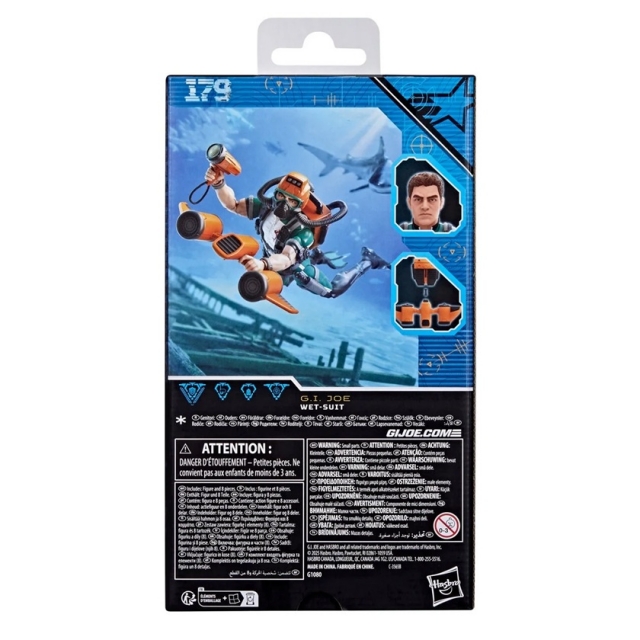 Wet-Suit 6-Inch Scale | G.I. Joe Classified Series #179