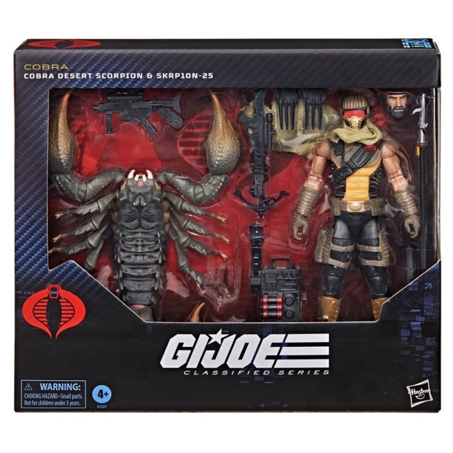 Cobra Desert Scorpion and SKRP10N-25 6-Inch Scale | G.I. Joe Classified Series #180