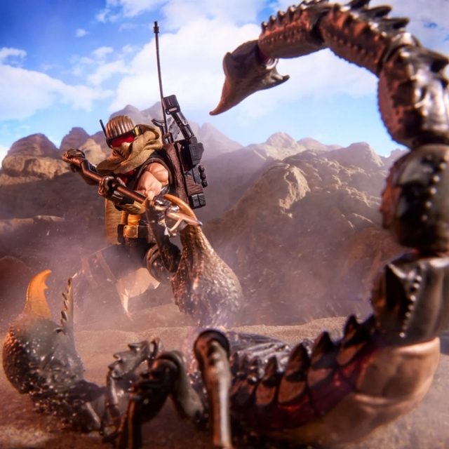 Cobra Desert Scorpion and SKRP10N-25 6-Inch Scale | G.I. Joe Classified Series #180