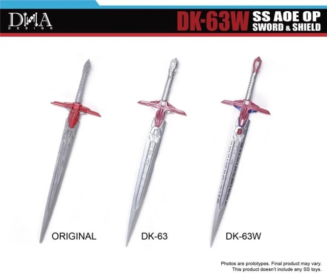 DK-63W Upgrade Kit for Transformers: AOE SS Leader Class Optimus Prime | DNA Design