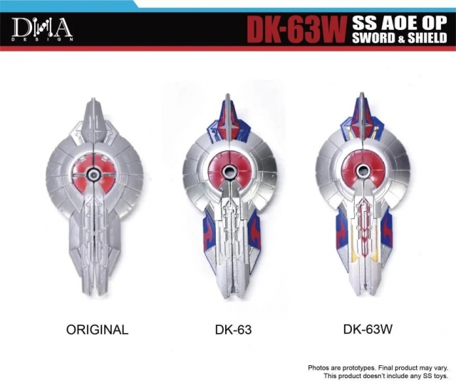 DK-63W Upgrade Kit for Transformers: AOE SS Leader Class Optimus Prime | DNA Design