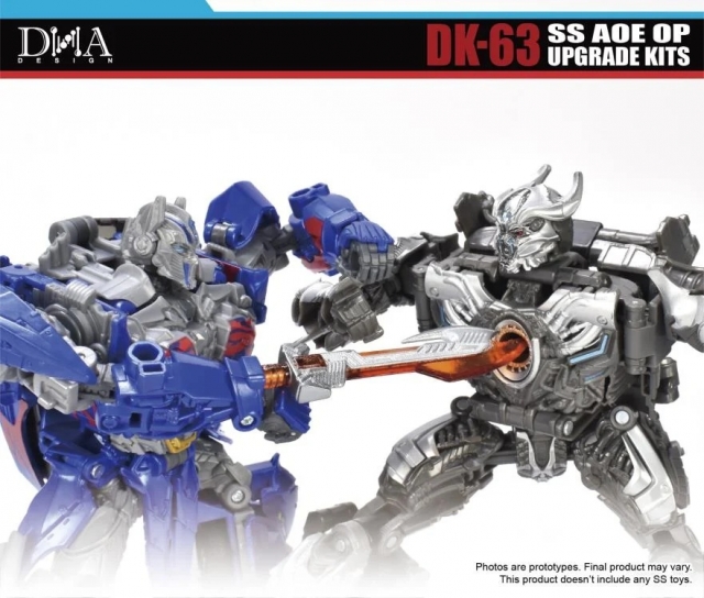 DK-63 Upgrade Kit with Bonus for Transformers: AOE SS Leader Class Optimus Prime | DNA Design