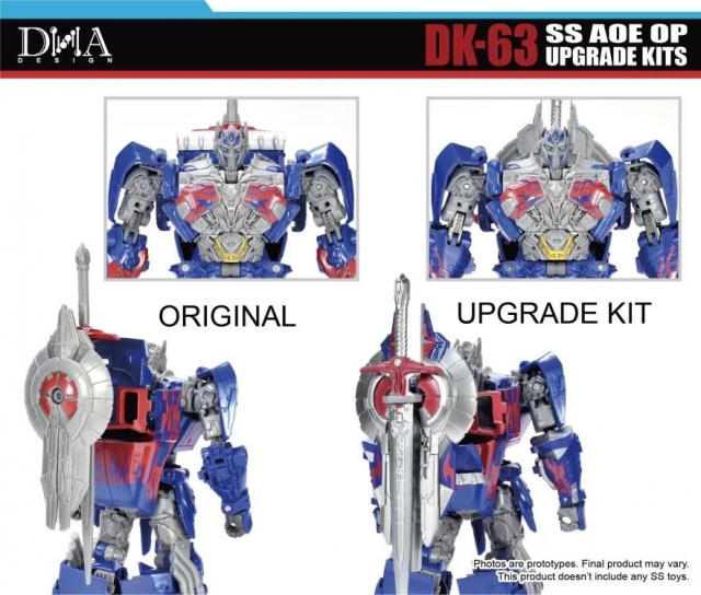 DK-63 Upgrade Kit with Bonus for Transformers: AOE SS Leader Class Optimus Prime | DNA Design