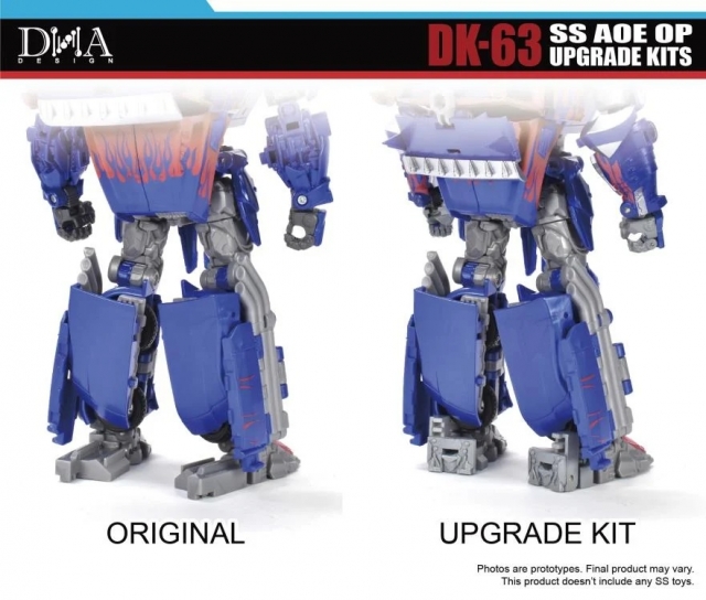 DK-63 Upgrade Kit with Bonus for Transformers: AOE SS Leader Class Optimus Prime | DNA Design