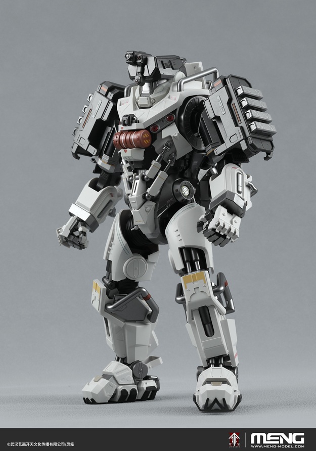 Mecha-010 Incarnation MU-2 Heavy Stereoscopic Sniper 1/9 Scale Model Kit | Ling Cage: INCARNATION | MENG