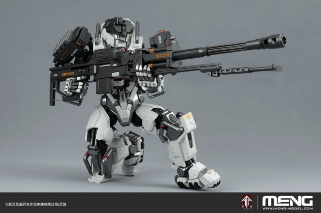 Mecha-010 Incarnation MU-2 Heavy Stereoscopic Sniper 1/9 Scale Model Kit | Ling Cage: INCARNATION | MENG
