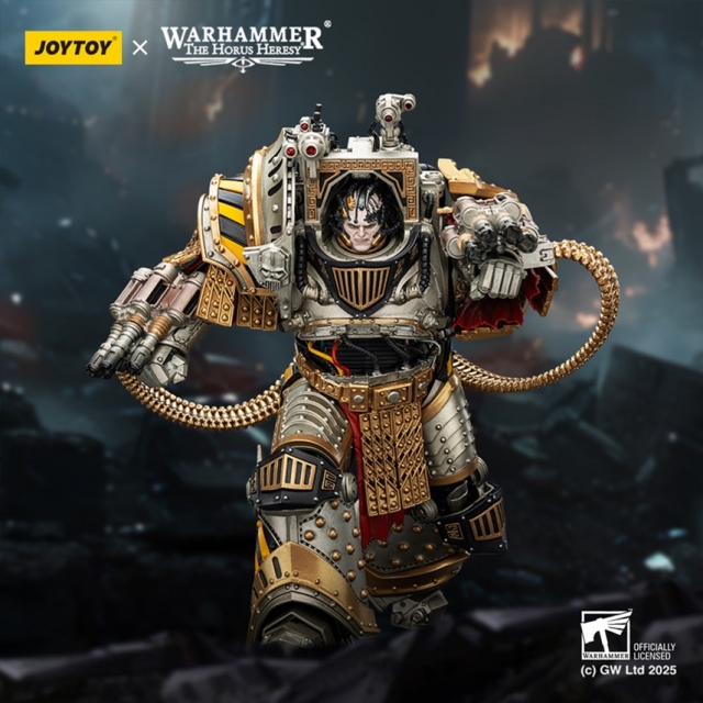 Iron Warriors Perturabo, Primarch of the IVth Legion 1/18 Scale | Warhammer 40K: The Horus Heresy | Joy Toy