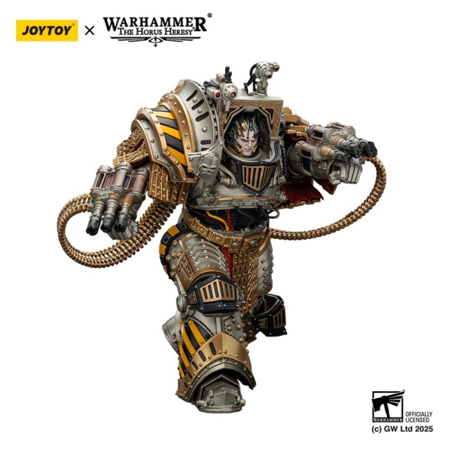 Iron Warriors Perturabo, Primarch of the IVth Legion 1/18 Scale | Warhammer 40K: The Horus Heresy | Joy Toy