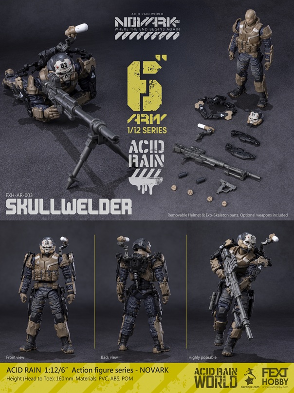 FXH-AR-003 Skullwelder 1/12 Scale | Acid Rain World: Novark | Fext Hobby
