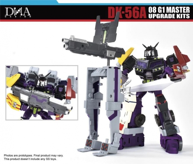 DK-56A 08 G1 Master Upgrade Kit for Transformers: Legacy United Animated Universe Motormaster | DNA Design