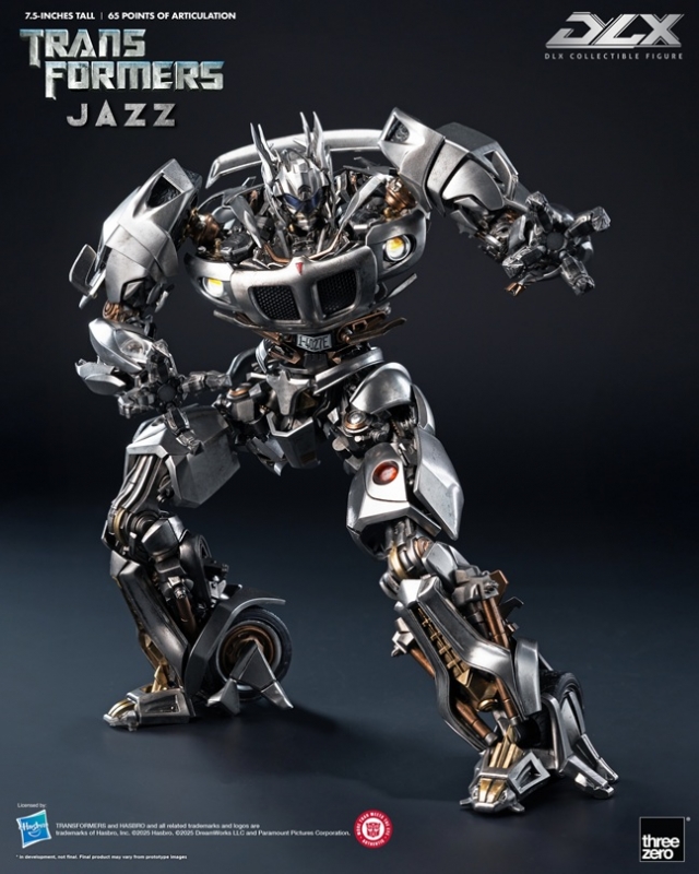 Jazz DLX Collectible Figure (Deluxe Edition) | Transformers: The Movie (2007) | threezero