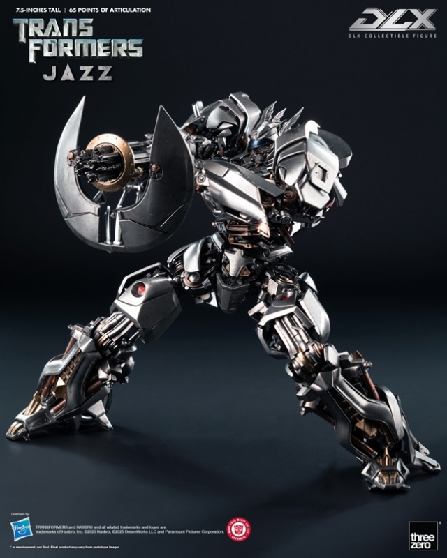Jazz DLX Collectible Figure (Deluxe Edition) | Transformers: The Movie (2007) | threezero