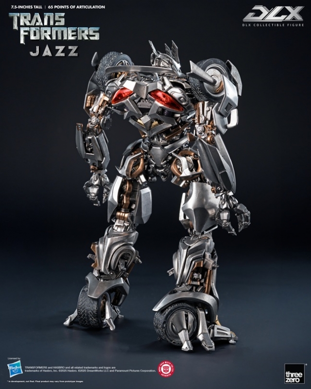 Jazz DLX Collectible Figure (Deluxe Edition) | Transformers: The Movie (2007) | threezero