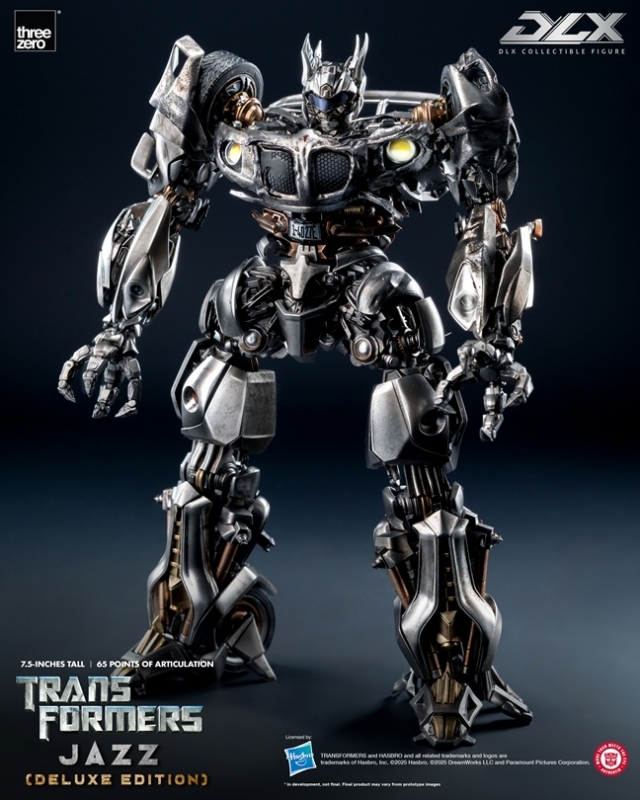 Jazz DLX Collectible Figure (Deluxe Edition) | Transformers: The Movie (2007) | threezero