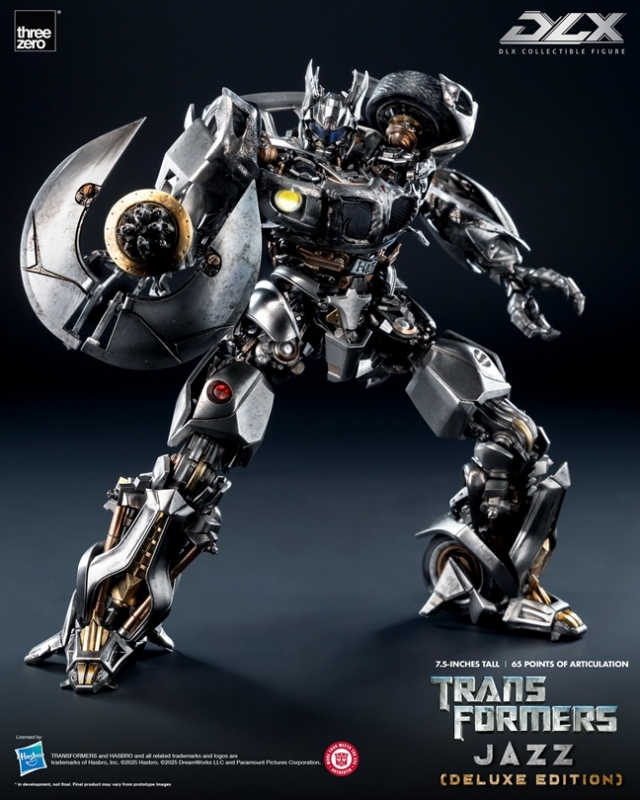 Jazz DLX Collectible Figure (Deluxe Edition) | Transformers: The Movie (2007) | threezero