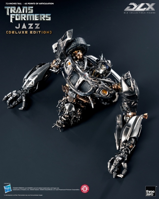 Jazz DLX Collectible Figure (Deluxe Edition) | Transformers: The Movie (2007) | threezero