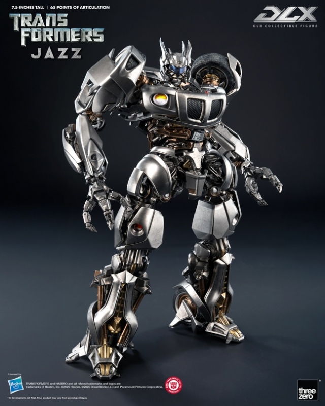 Jazz DLX Collectible Figure (Deluxe Edition) | Transformers: The Movie (2007) | threezero