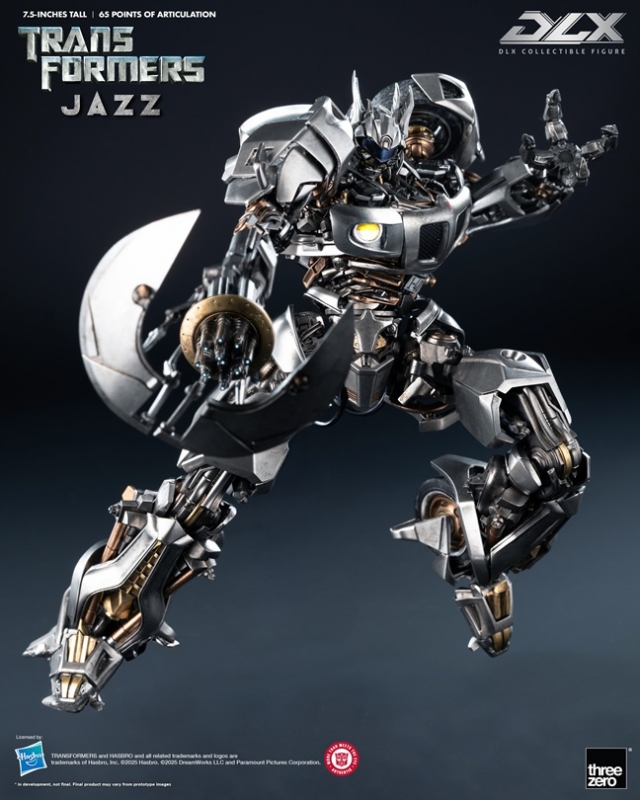 Jazz DLX Collectible Figure (Deluxe Edition) | Transformers: The Movie (2007) | threezero
