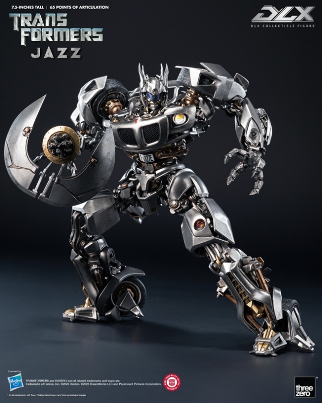 Jazz DLX Collectible Figure | Transformers: The Movie (2007) | threezero