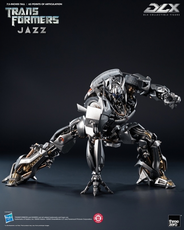 Jazz DLX Collectible Figure | Transformers: The Movie (2007) | threezero