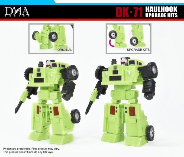 DK-71 Upgrade Kit for Transformers Studio Series Long Haul and Hook | DNA Design