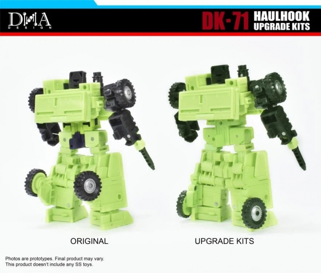 DK-71 Upgrade Kit for Transformers Studio Series Long Haul and Hook | DNA Design