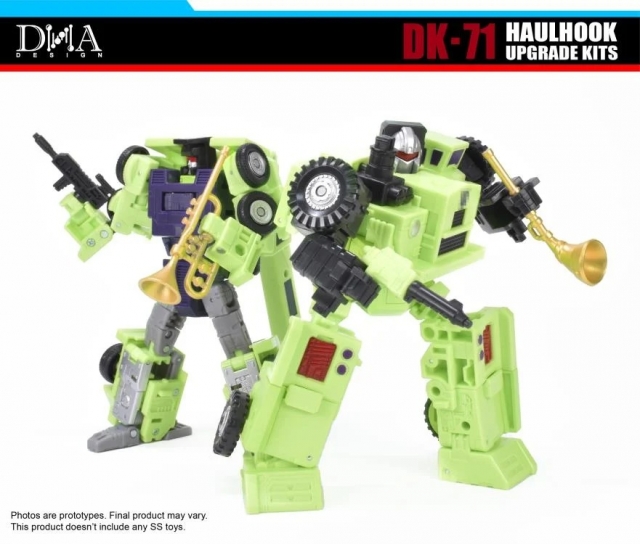 DK-71 Upgrade Kit for Transformers Studio Series Long Haul and Hook | DNA Design