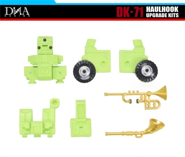 DK-71 Upgrade Kit for Transformers Studio Series Long Haul and Hook | DNA Design