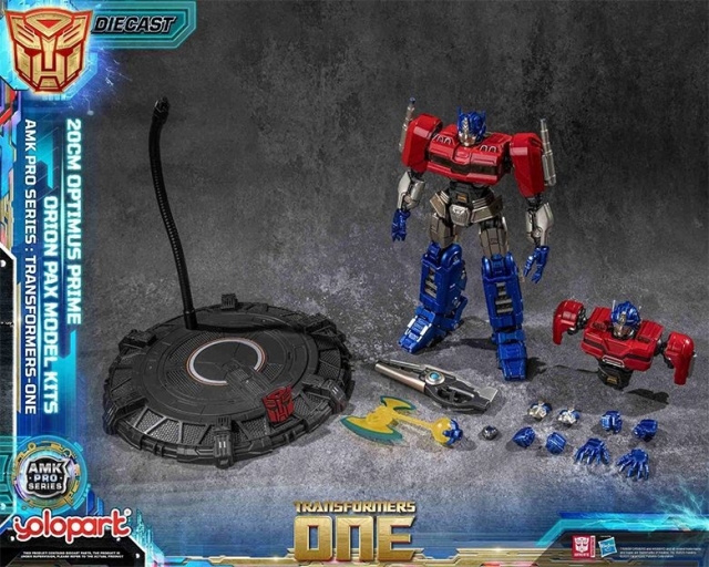 Optimus Prime/Orion Pax Final Form Version AMK Pro Series Model Kit | Transformers: One | Yolopark