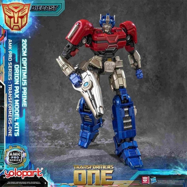 Optimus Prime/Orion Pax Final Form Version AMK Pro Series Model Kit | Transformers: One | Yolopark