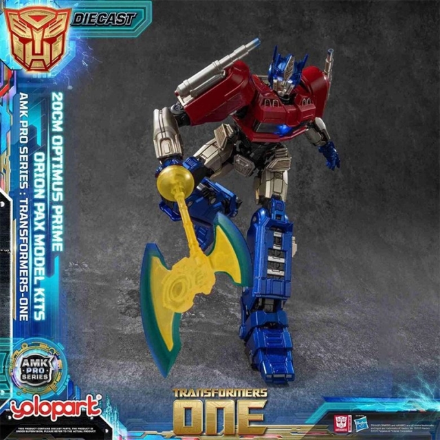 Optimus Prime/Orion Pax Final Form Version AMK Pro Series Model Kit | Transformers: One | Yolopark