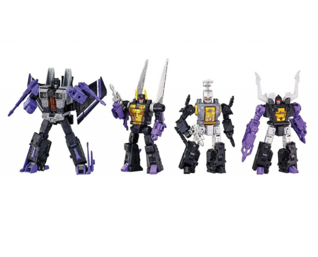 Decepticons Part 2 Set of 4 Premium Finish | Transformers Dramatic Capture