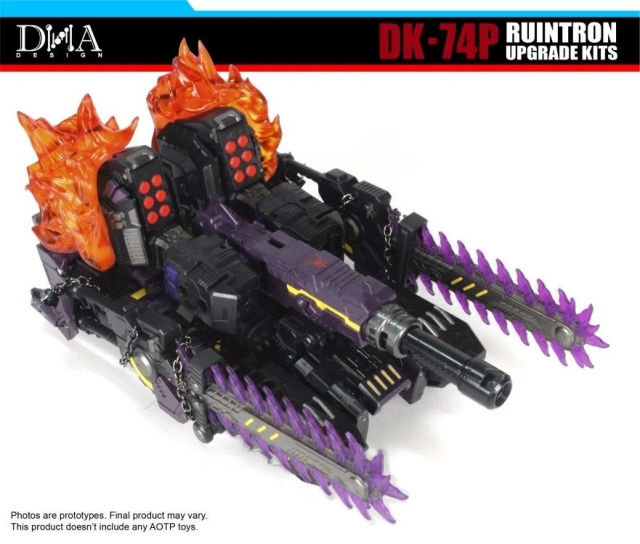DK-74P Upgrade Kit for Transformers: Age of the Primes The Thirteen Megatronus The Fallen Leader Class | DNA Design