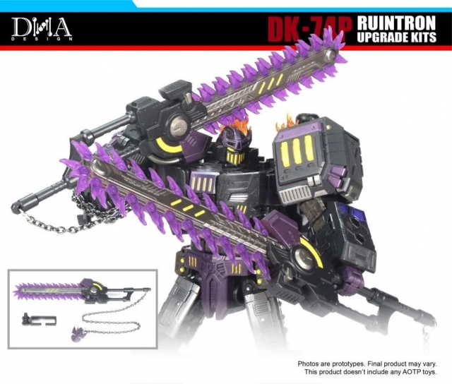 DK-74P Upgrade Kit for Transformers: Age of the Primes The Thirteen Megatronus The Fallen Leader Class | DNA Design