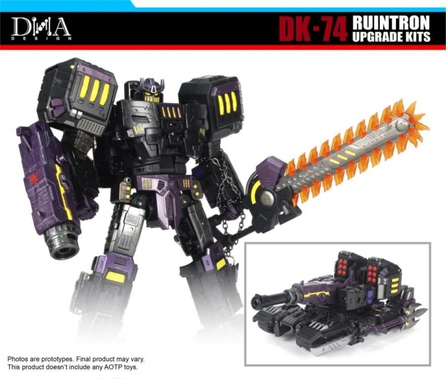 DK-74 Upgrade Kit for Transformers: Age of the Primes The Thirteen Megatronus The Fallen Leader Class | DNA Design