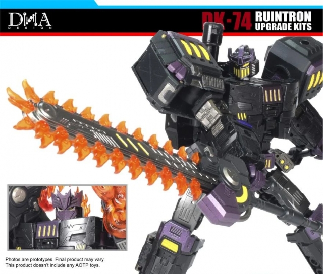 DK-74 Upgrade Kit for Transformers: Age of the Primes The Thirteen Megatronus The Fallen Leader Class | DNA Design
