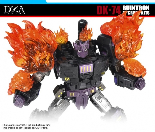 DK-74 Upgrade Kit for Transformers: Age of the Primes The Thirteen Megatronus The Fallen Leader Class | DNA Design