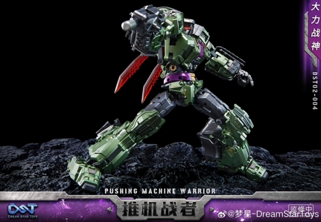 DST02-004 Pushing Machine Warrior | Dream Star Toys Combiner