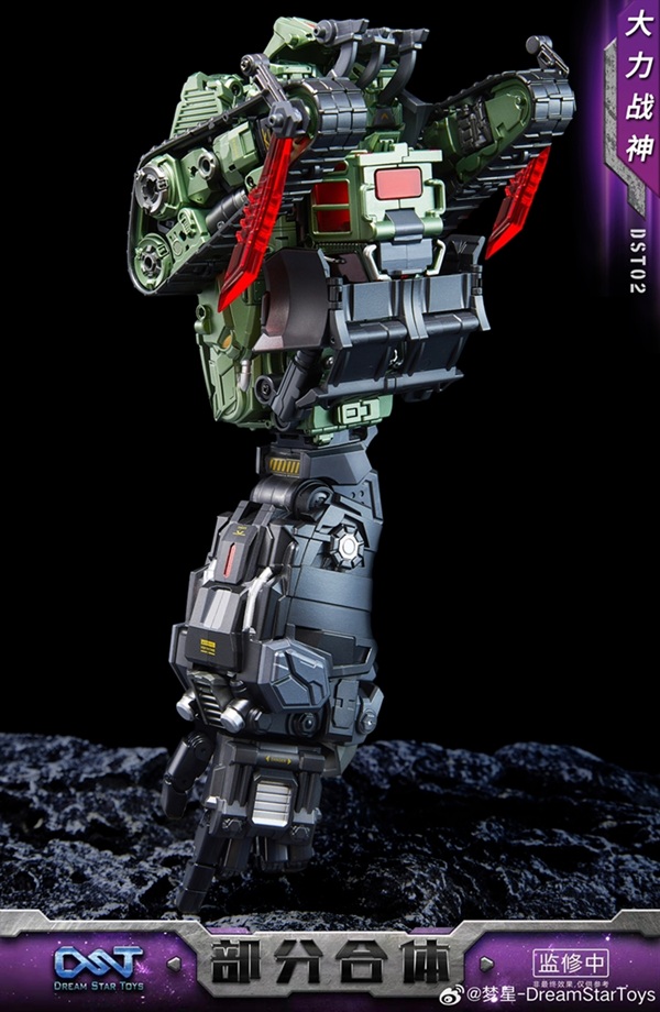 DST02-004 Pushing Machine Warrior | Dream Star Toys Combiner